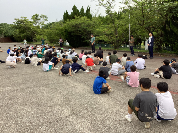 夏合宿　2日目　朝