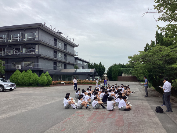 夏合宿　3日目　朝