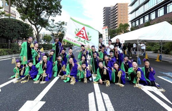 朝日塾小学校うらじゃチーム