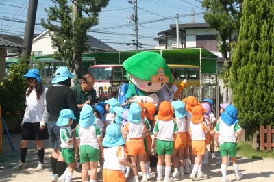 朝日塾幼稚園に行ったよ