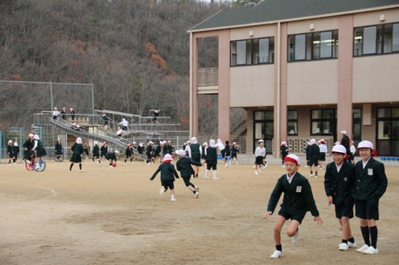 雪だ〜ぁ！