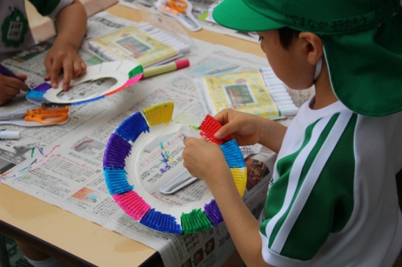 朝日塾小学校の先生と遊ぼう in塾幼