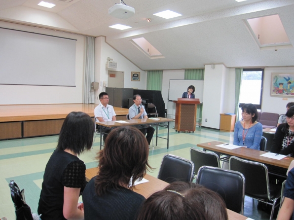 H26年度　通学バス同乗会（1年生保護者対象）＆懇談会開催