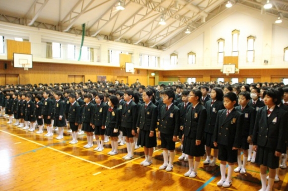 3学期始業式