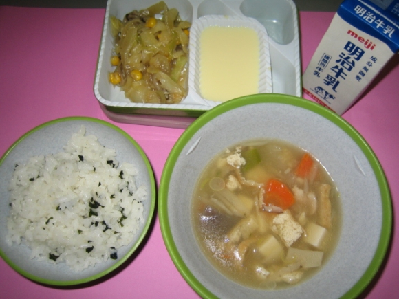 親子で考える給食レシピコンテスト受賞作品　１月の献立　№２