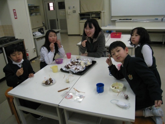 にこにこクラブ　チョコレート作り