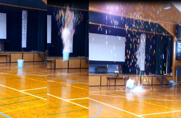 液体窒素 で大爆発 ？！実験