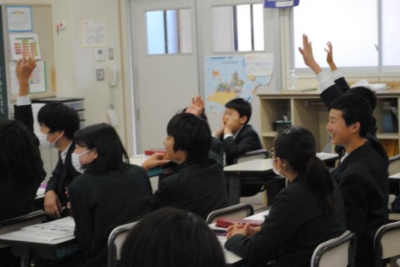 小学校最後の参観日