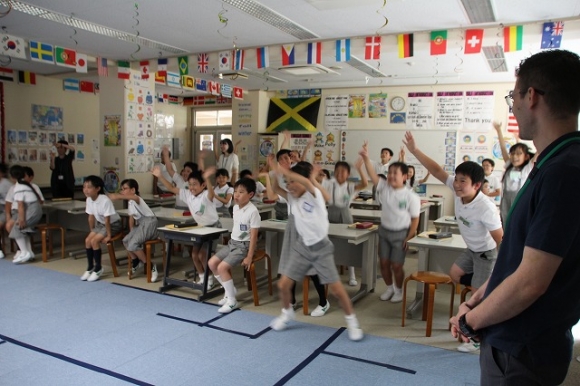 オーストラリアの小学生とSkypeで交流しました