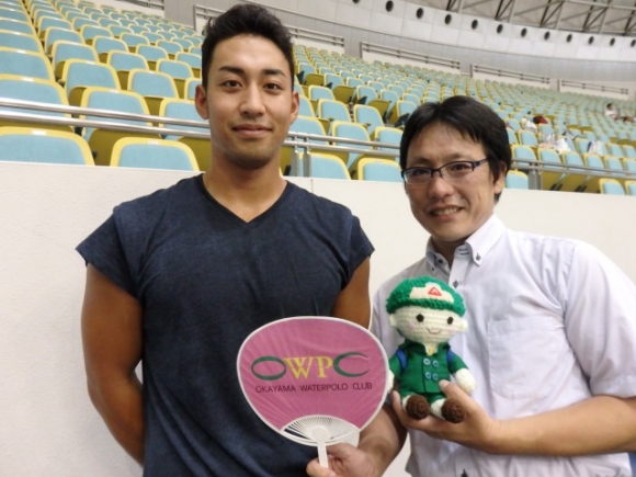 ポセイドンジャパンの大川慶悟選手も来ていました！