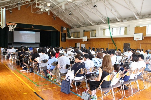 朝日塾中等教育学校の説明会