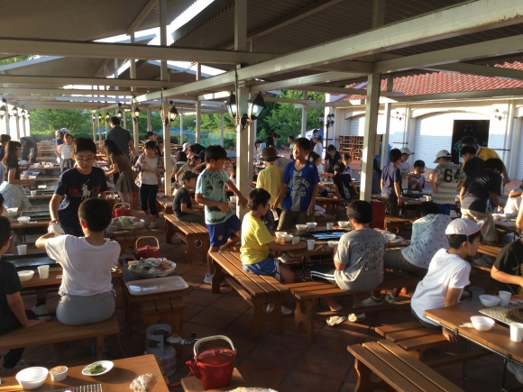 夏の合宿 3日目 バーベキュー