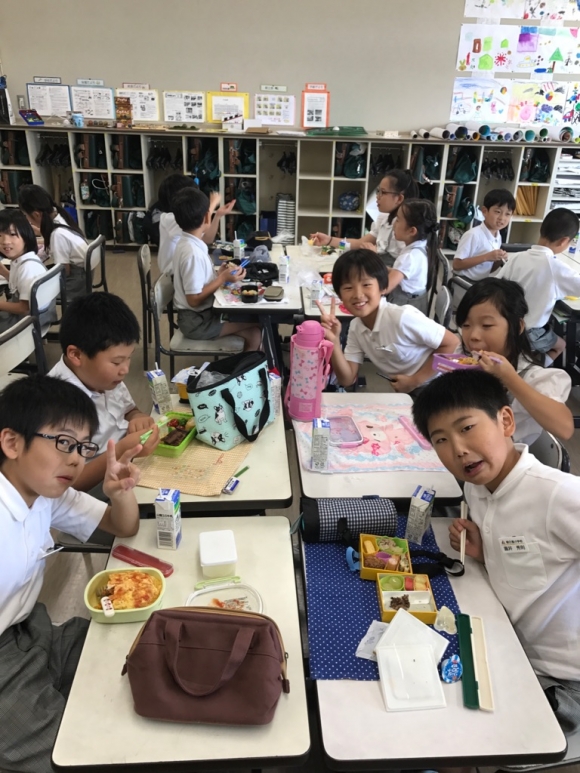 2学期　初めてのお弁当