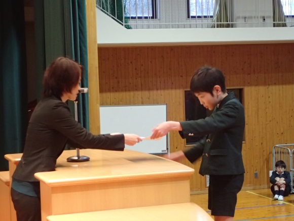 通学バスコース長・副コース長さんへ感謝状贈呈