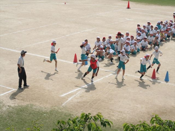 運動会の練習