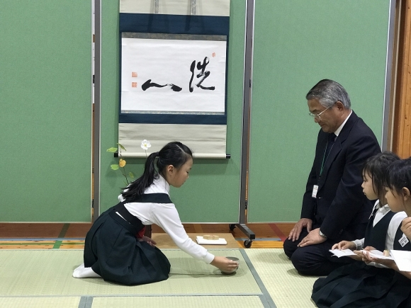 礼法指導がありました