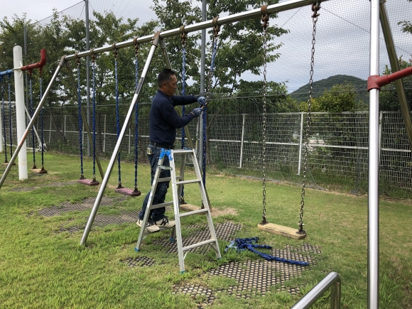 「教育振興会から、夏休み中の活動報告」