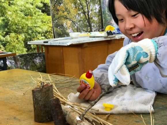 塾小の森に住む不思議な生き物