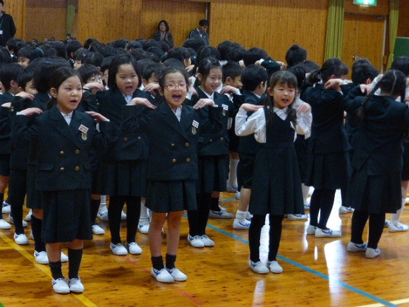 ６年生を送る会