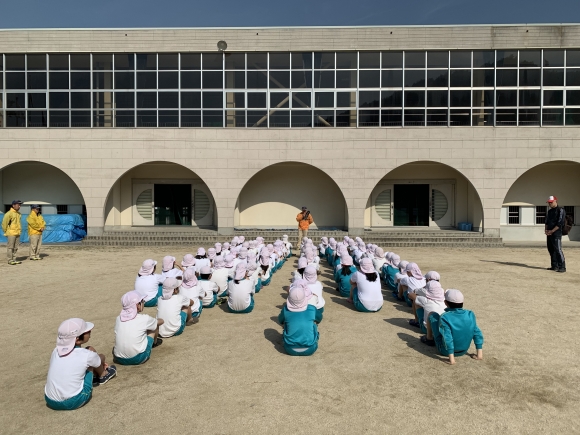 海の学校 二日目 地引網研修