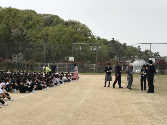 避難訓練がありました