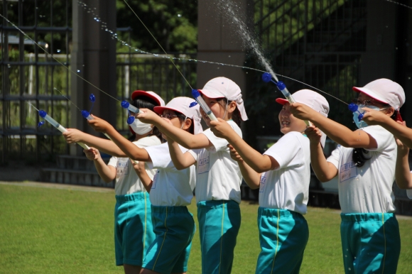 「水と空気」の授業