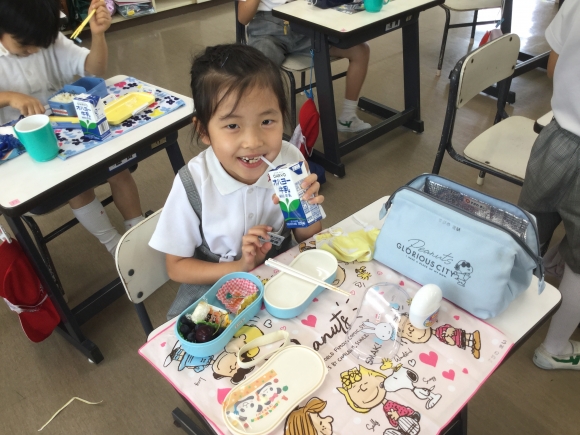 今週のお弁当時間・雨の日の休み時間