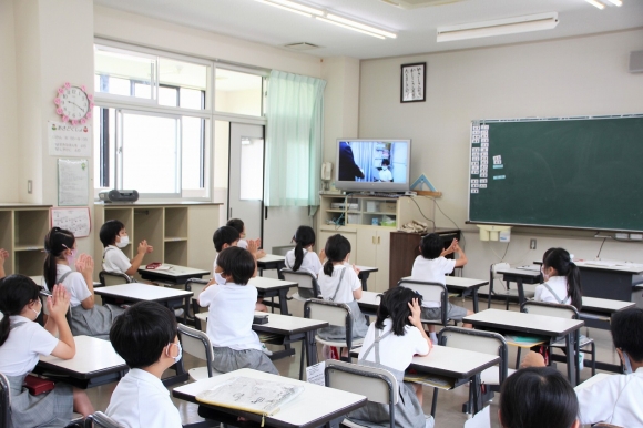 学年賞の表彰。