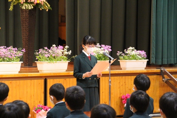 入学式がありました