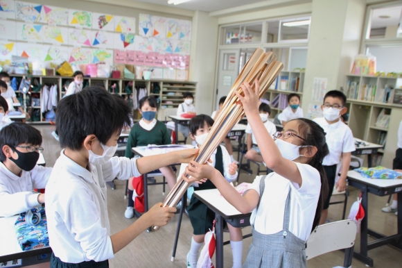 東京オリンピック　聖火トーチ