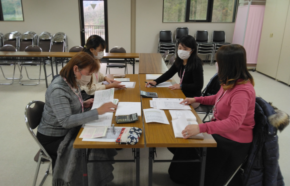 ２学期のまとめ　会計監査（２学期）