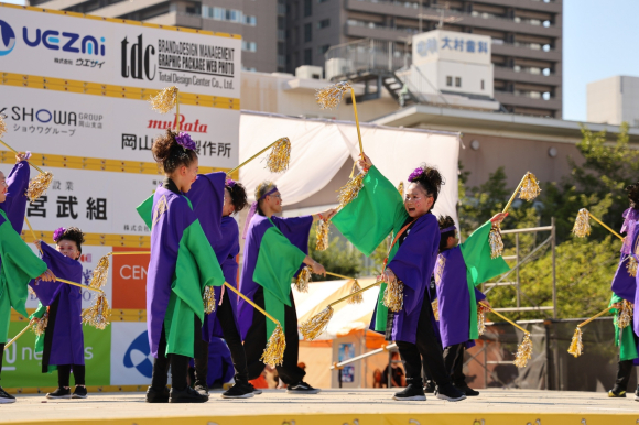 朝日塾小学校うらじゃチーム