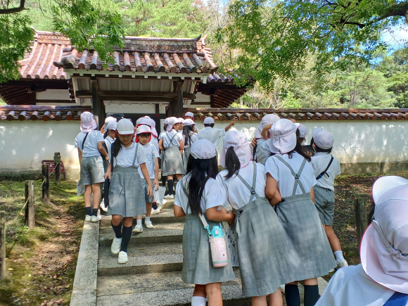 閑谷学校を学ぶ、秋の遠足