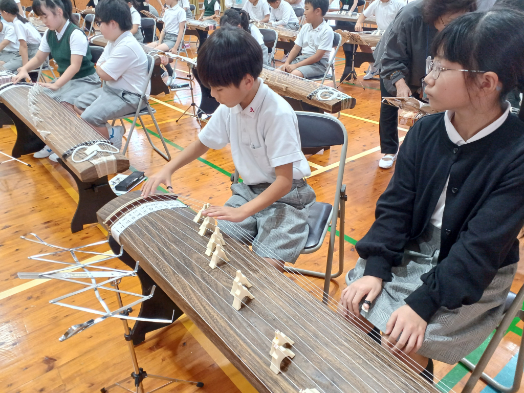 和楽器体験