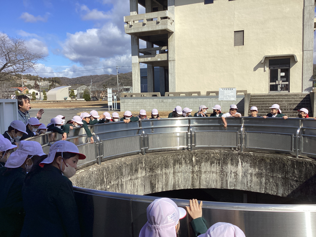 三野浄水場見学