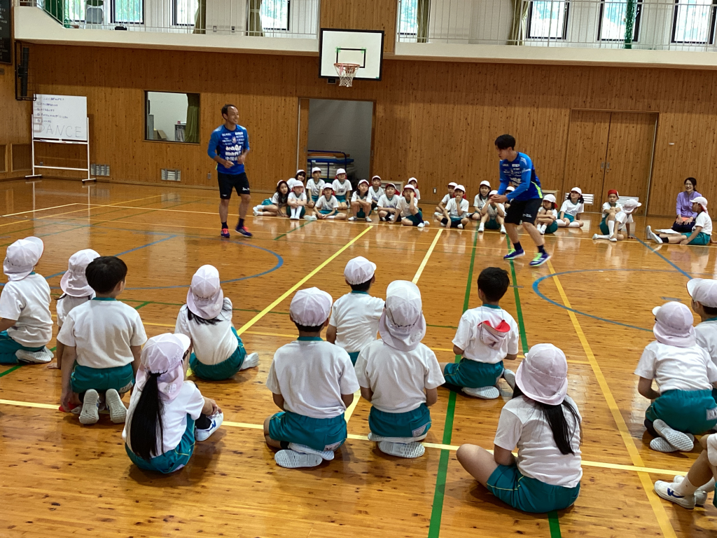 ファジアーノの選手との交流会、