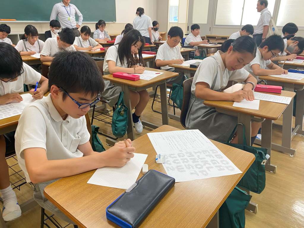 中等訪問をしました。