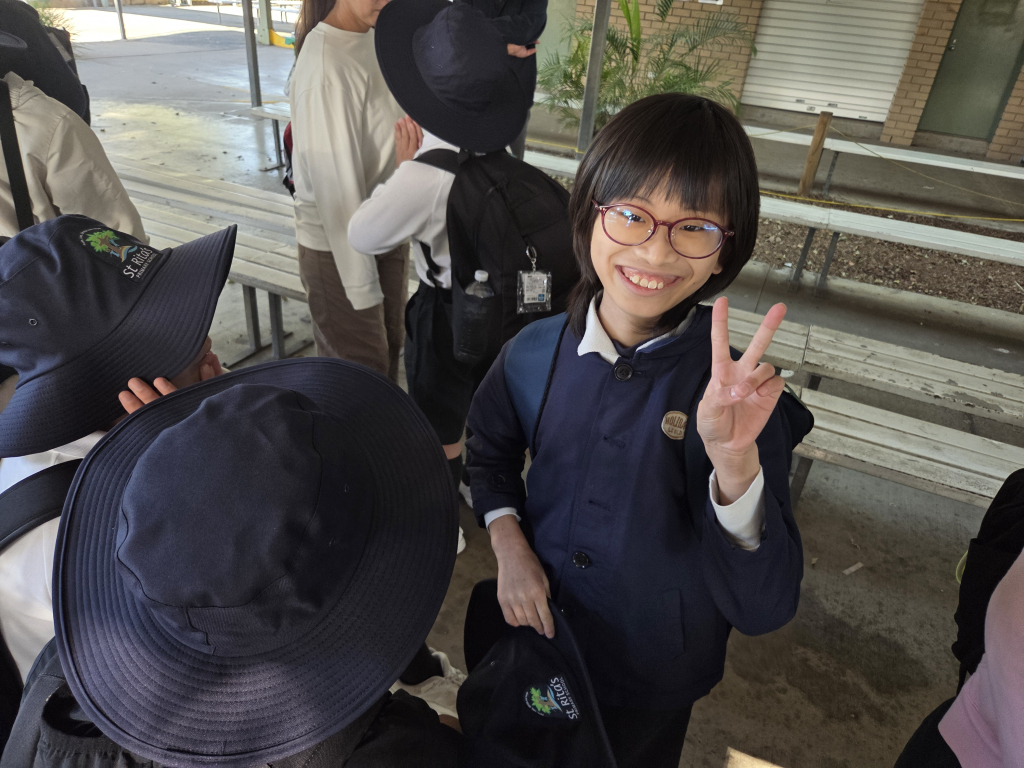 元気に登校