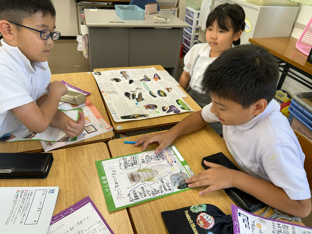 夏休みの作品発表