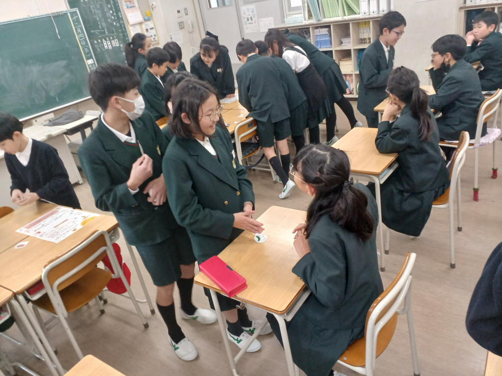 家庭科「いただきますゲーム」