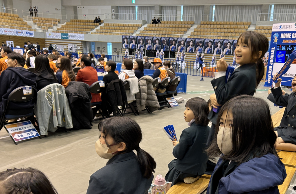 トライフープ岡山公式戦観戦