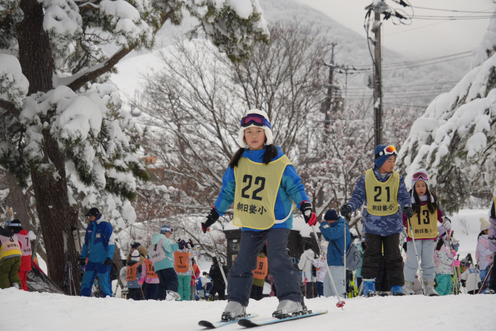 スキー教室最終日