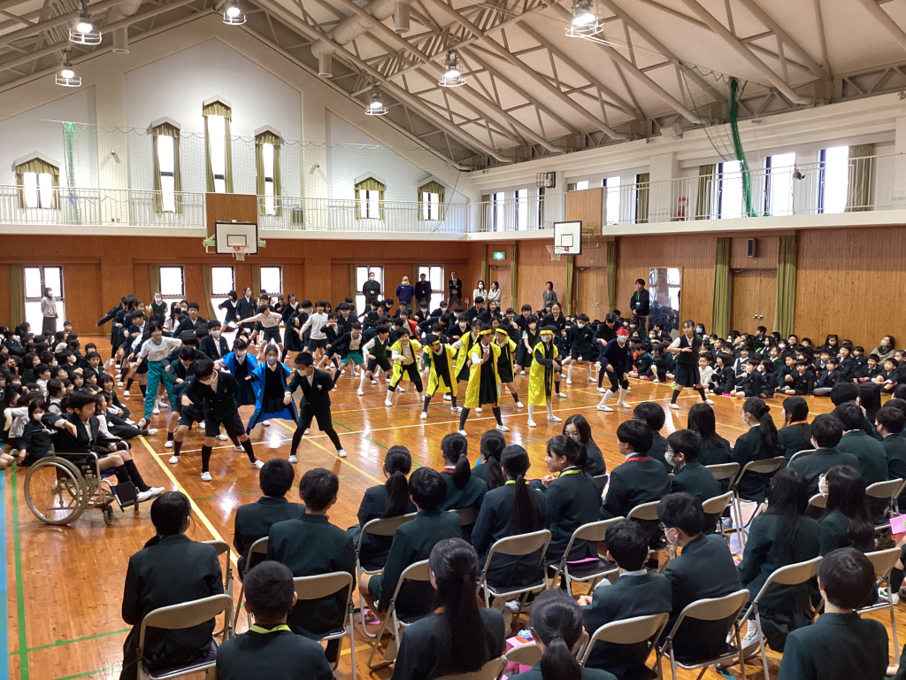 ６年生を送る会