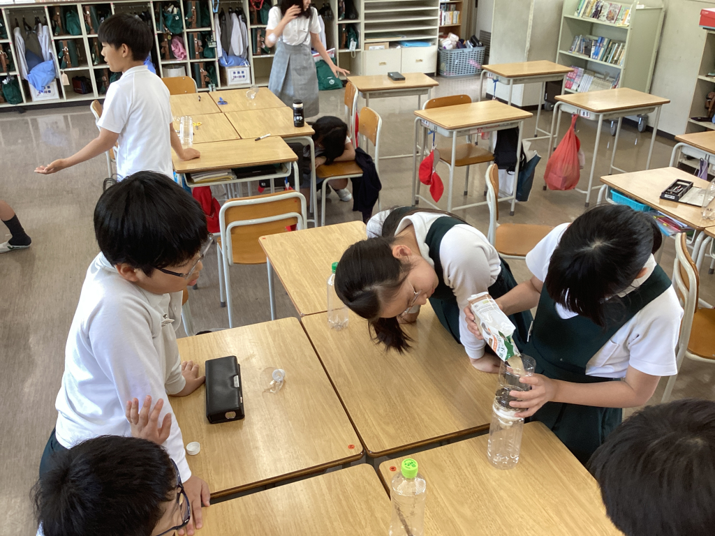 水のろ過装置の作成