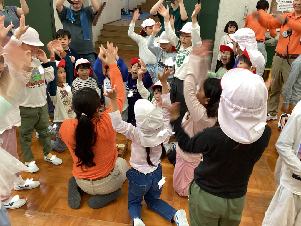 火がついた！バンザーイ！