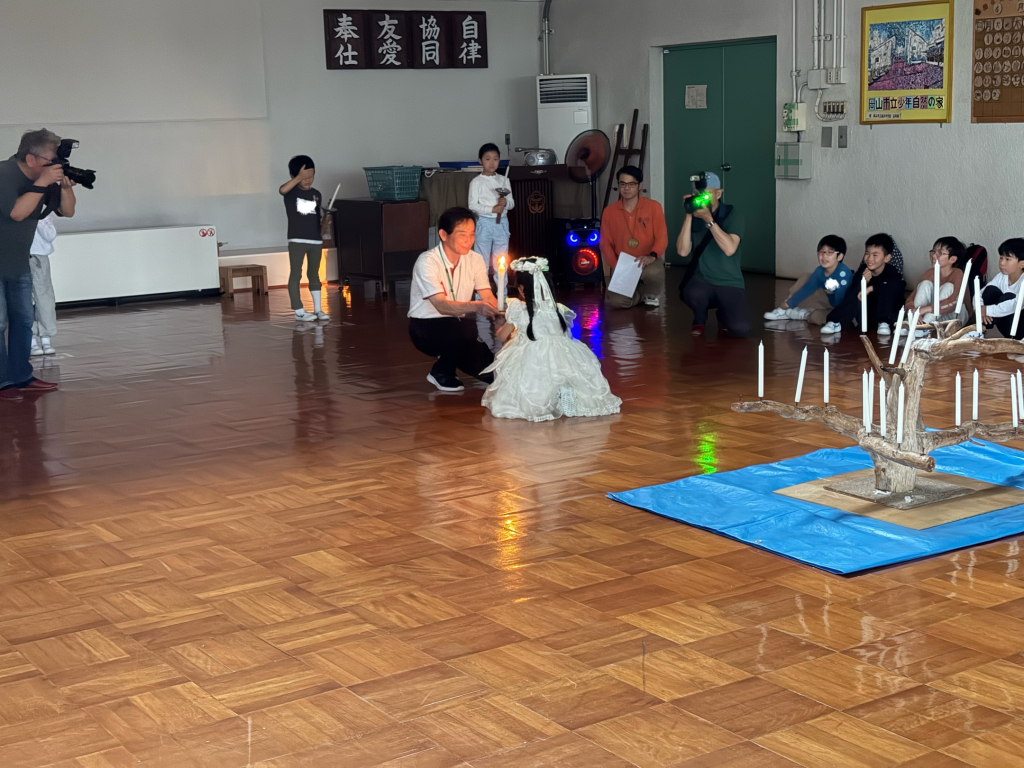 女神様から営火長