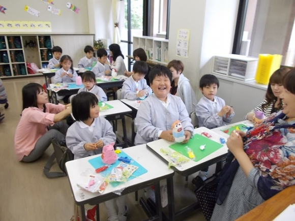 初めての参観日！！