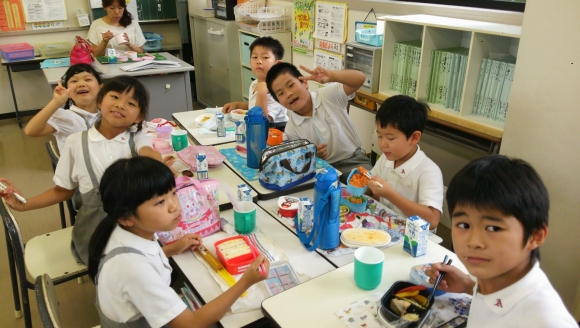 2学期初めてのお弁当!