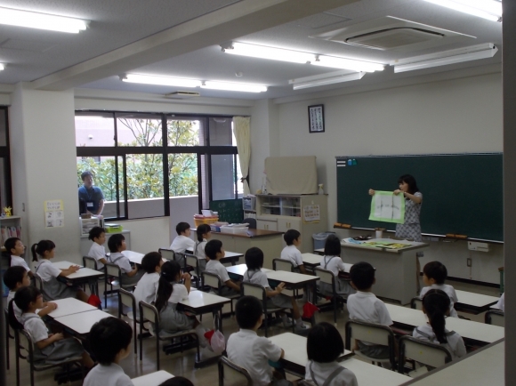 ２学期１回目の参観日