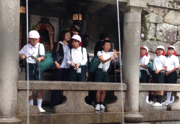 清水寺、3つの水